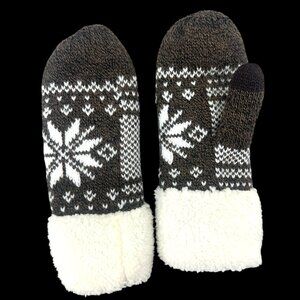 Nordic Patterned Mittens